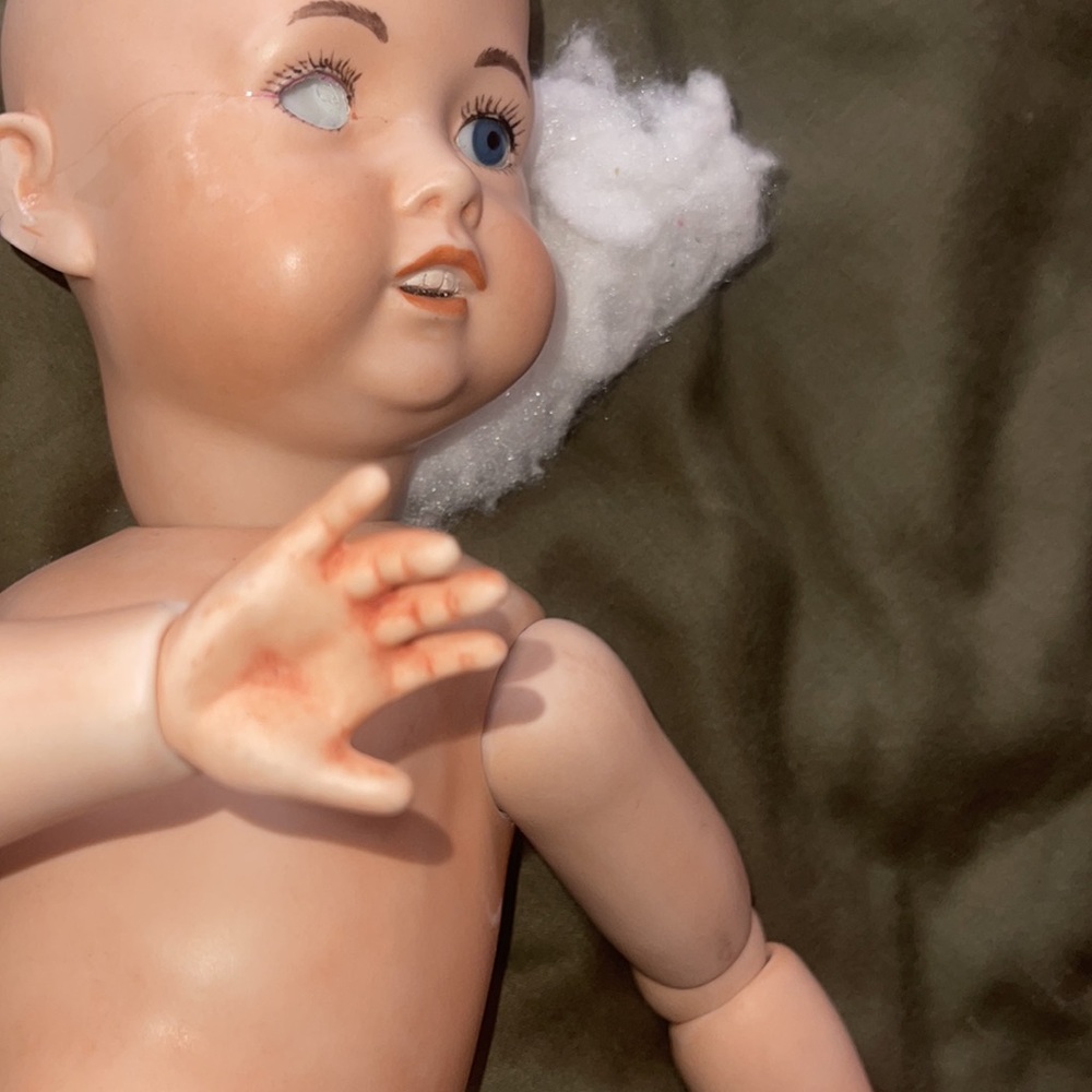 German porcelain doll
